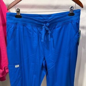 IRG Relaxed Drawstring Pants in Royal Blue